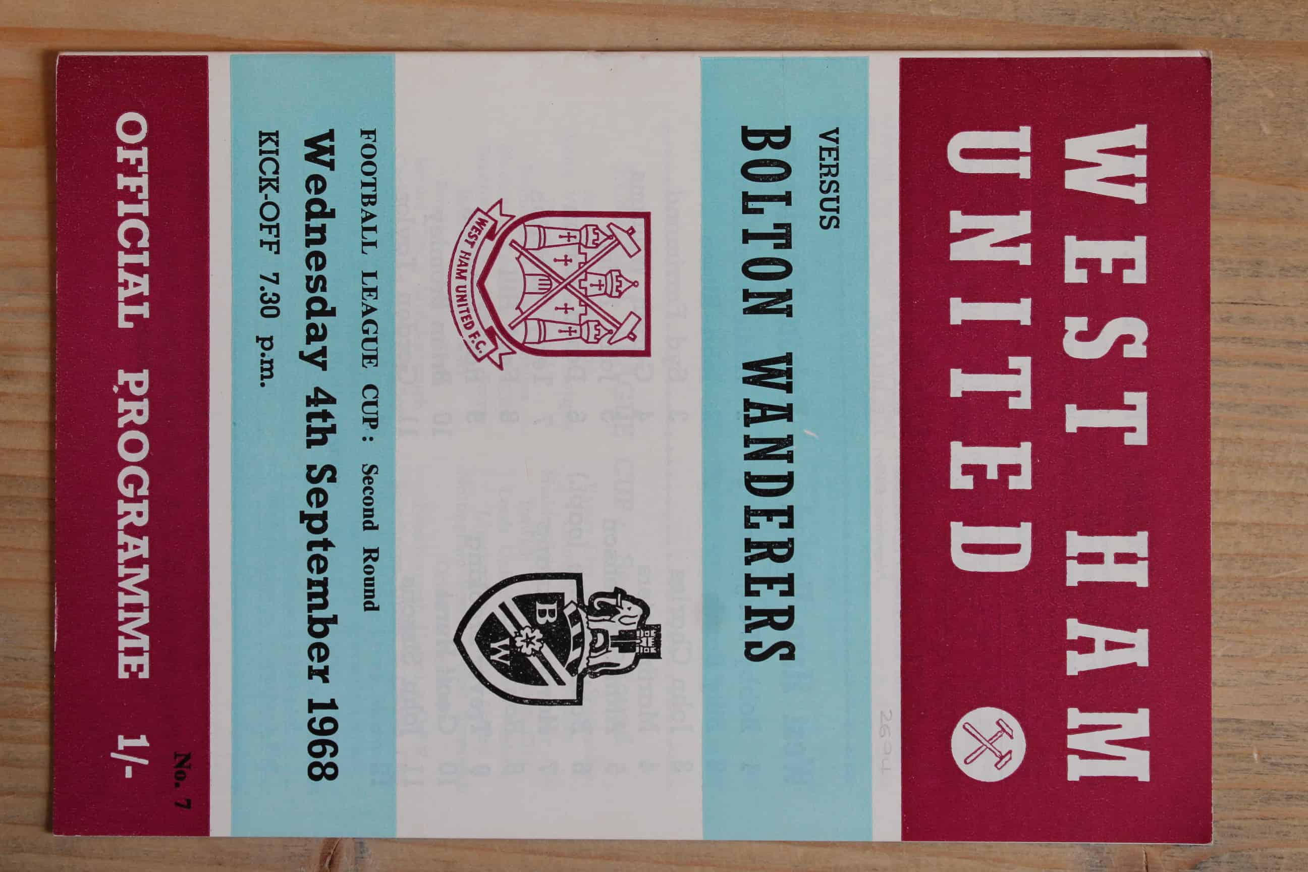 West Ham United FC v Bolton Wanderers FC